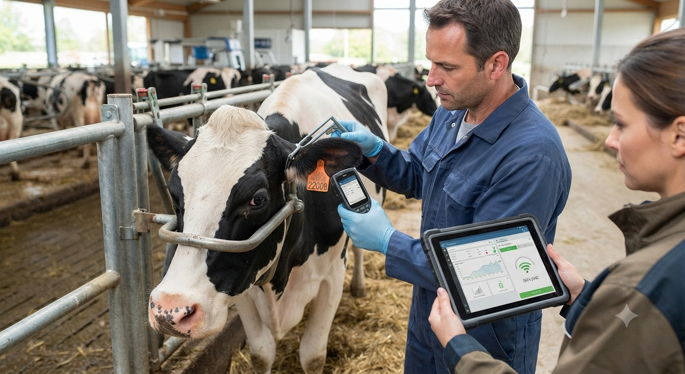 Tổng quan về thẻ tai RFID và yêu cầu tương thích hệ thống